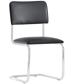 Офисный стул Sylwia chrome P100, кож/зам V4 в Брянске - предосмотр