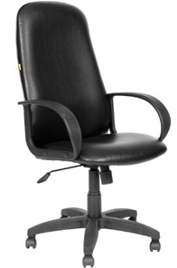 Кресло офисное CHAIRMAN 279, экокожа, цвет черный в Брянске