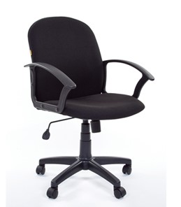 Кресло офисное CHAIRMAN 681 Ткань C-3 черное в Брянске - предосмотр