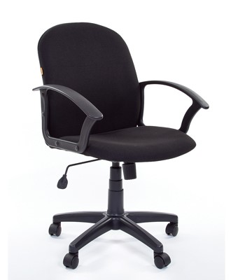 Кресло офисное CHAIRMAN 681 Ткань C-3 черное в Брянске - изображение