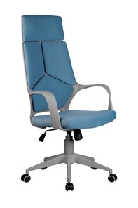 Офисное кресло Riva Chair 8989 (Синий/серый) в Брянске