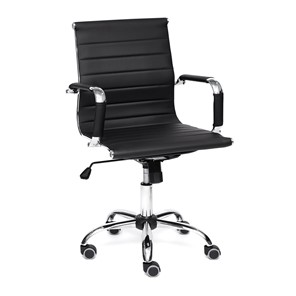 Компьютерное кресло URBAN-LOW кож/зам, черный, арт.14460 в Брянске