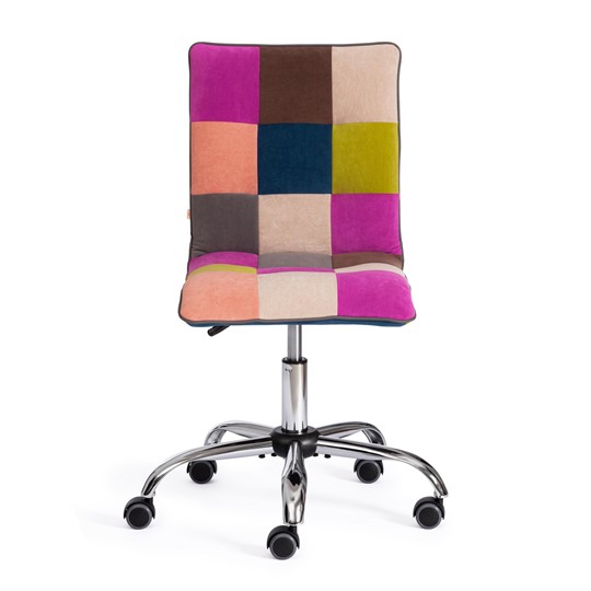 Компьютерное кресло ZERO (спектр) ткань, флок, цветной арт.15370 в Брянске - изображение 4