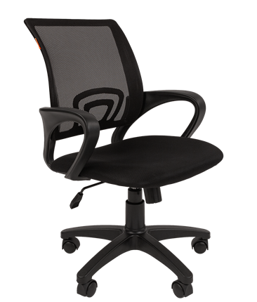 Компьютерное кресло CHAIRMAN 696 black Сетчатый акрил DW62 черный в Брянске - изображение