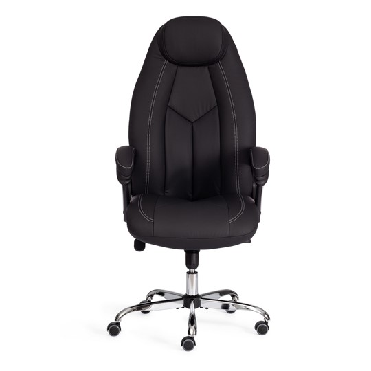Кресло BOSS Lux, кож/зам, черный, арт.21151 в Брянске - изображение 5