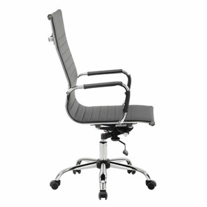 Офисное кресло BRABIX "Energy EX-509", экокожа, хром, черное, 530862 в Брянске - предосмотр 2