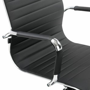 Офисное кресло BRABIX "Energy EX-509", экокожа, хром, черное, 530862 в Брянске - предосмотр 9