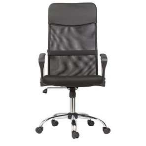 Кресло офисное BRABIX "Flash MG-302", с подлокотниками, хром, черное, 530867 в Брянске - предосмотр 3