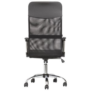 Кресло офисное BRABIX "Flash MG-302", с подлокотниками, хром, черное, 530867 в Брянске - предосмотр 5