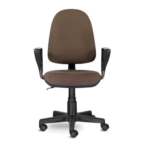 Офисное кресло Brabix Prestige Ergo MG-311 (регулируемая эргономичная спинка, ткань, коричневое) 531875 в Брянске - изображение 2