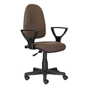 Офисное кресло Brabix Prestige Ergo MG-311 (регулируемая эргономичная спинка, ткань, коричневое) 531875 в Брянске