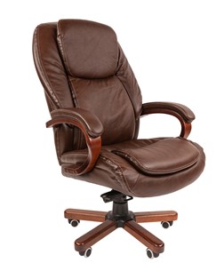 Кресло компьютерное CHAIRMAN 408, коричневый в Брянске