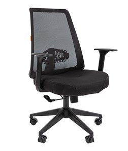 Компьютерное кресло CHAIRMAN 535 LT Сетчатый акрил черный / Полиэстер черный в Брянске