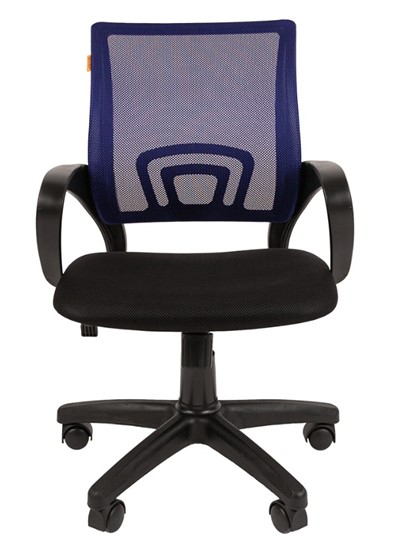Офисное кресло CHAIRMAN 696 black Сетчатый акрил DW61 синий в Брянске - изображение 1