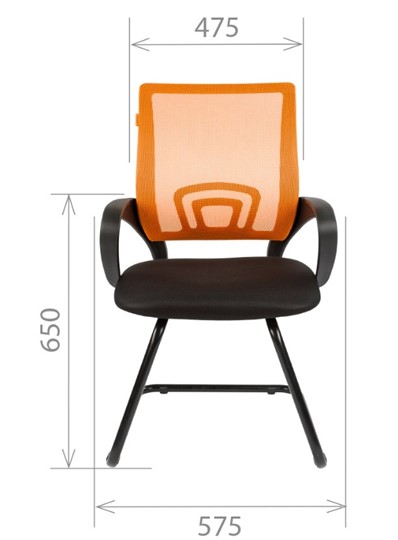 Кресло компьютерное CHAIRMAN 696V, TW-01, цвет черный в Брянске - изображение 2
