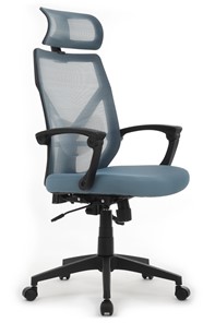Компьютерное кресло Design OLIVER W-203 AC, Синий в Брянске - предосмотр