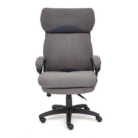 Кресло DUKE флок/ткань, серый/серый, 29/TW-12 арт.14039 в Брянске - изображение 1