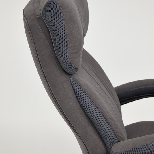Кресло DUKE флок/ткань, серый/серый, 29/TW-12 арт.14039 в Брянске - изображение 10