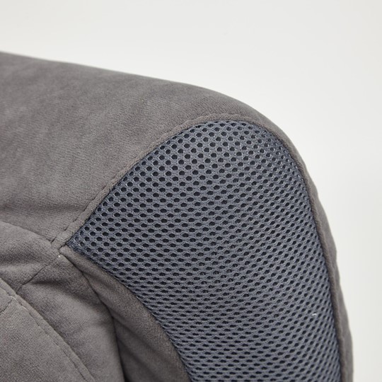 Кресло DUKE флок/ткань, серый/серый, 29/TW-12 арт.14039 в Брянске - изображение 20