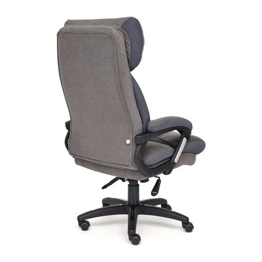 Кресло DUKE флок/ткань, серый/серый, 29/TW-12 арт.14039 в Брянске - изображение 3