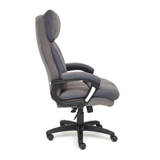 Кресло DUKE флок/ткань, серый/серый, 29/TW-12 арт.14039 в Брянске - изображение 5