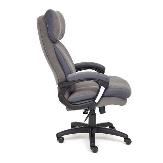 Кресло DUKE флок/ткань, серый/серый, 29/TW-12 арт.14039 в Брянске - изображение 6