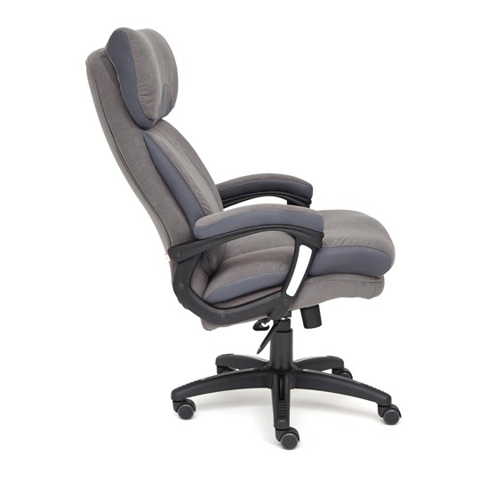 Кресло DUKE флок/ткань, серый/серый, 29/TW-12 арт.14039 в Брянске - изображение 8