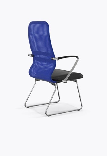 Офисное кресло Ergolife Sit 8 B2-9K - X1+Extra (Синий-Черный) в Брянске - изображение 1