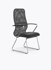 Офисное кресло Ergolife Sit 8 B2-9K - X1+Extra (Св.серый-Черный) в Брянске