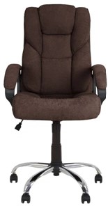 Кресло MORFEO (CHR68) ткань SORO-28, коричневая в Брянске