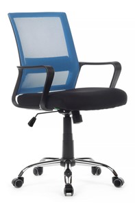 Офисное кресло Riva RCH 1029MB, черный/синий в Брянске