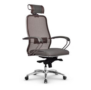 Офисное кресло Samurai SL-2.04 MPES Светло-коричневый / Серый в Брянске