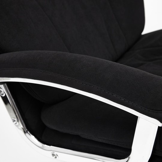 Офисное кресло SOFTY LUX флок, черный, арт.13594 в Брянске - изображение 10
