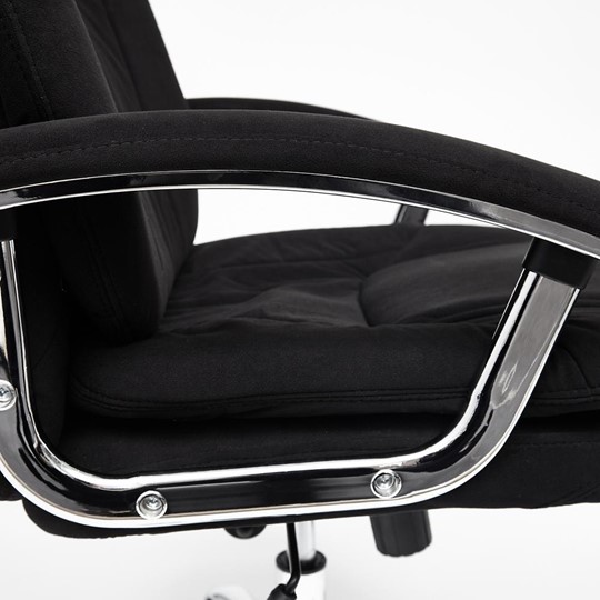 Офисное кресло SOFTY LUX флок, черный, арт.13594 в Брянске - изображение 13