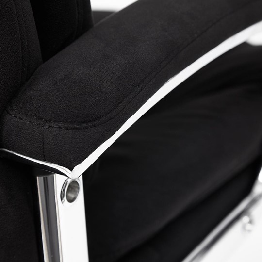 Офисное кресло SOFTY LUX флок, черный, арт.13594 в Брянске - изображение 16