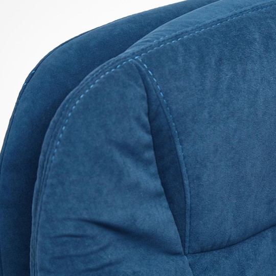 Офисное кресло SOFTY LUX флок, синий, арт.13592 в Брянске - изображение 13