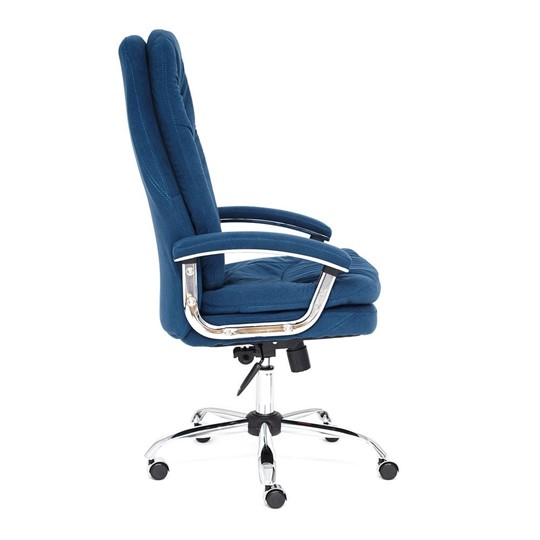 Офисное кресло SOFTY LUX флок, синий, арт.13592 в Брянске - изображение 2