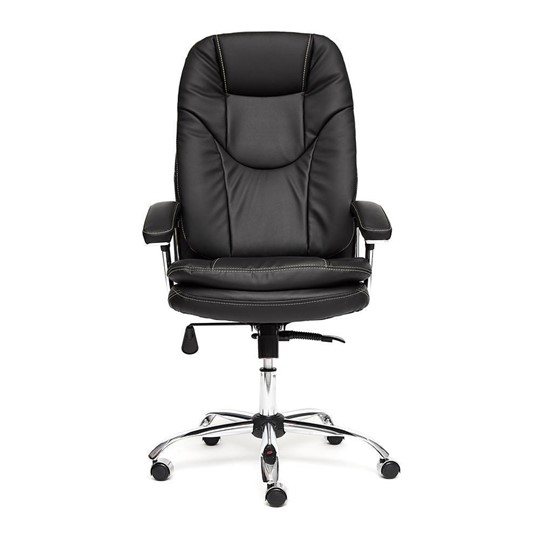Офисное кресло SOFTY LUX кож/зам, черный, арт.12902 в Брянске - изображение 2