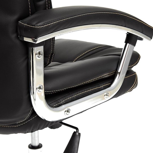 Офисное кресло SOFTY LUX кож/зам, черный, арт.12902 в Брянске - изображение 5