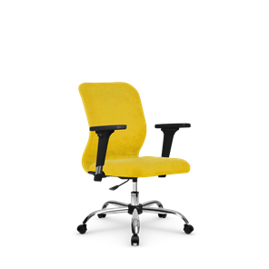 Компьютерное кресло SU-Mr-4/подл.200/осн.006 желтый в Брянске - предосмотр
