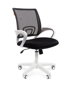 Компьютерное кресло CHAIRMAN 696 white, черный в Брянске - предосмотр