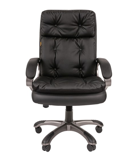 Кресло компьютерное CHAIRMAN 442 Экокожа черная в Брянске - изображение 2