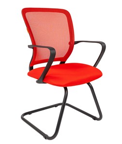 Кресло компьютерное CHAIRMAN 698V Сетка TW (красный) в Брянске