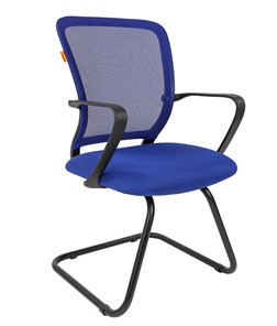 Кресло компьютерное CHAIRMAN 698V Сетка TW (синяя) в Брянске