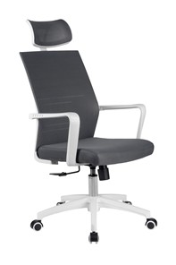 Кресло офисное Riva Chair А819 (Серый) в Брянске
