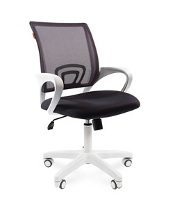 Офисное кресло CHAIRMAN 696 white, tw12-tw04 серый в Брянске