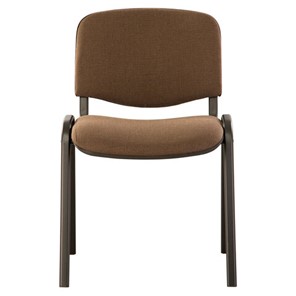 Офисный стул Brabix Iso CF-005 (черный каркас, ткань коричневая) 531973 в Брянске - предосмотр