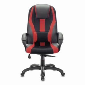 Компьютерное кресло Brabix Premium Rapid GM-102 (экокожа/ткань, черное/красное) 532107 в Брянске