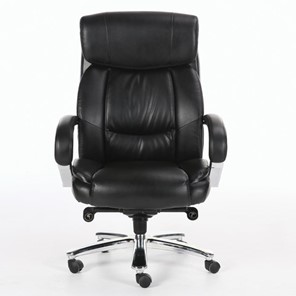 Офисное кресло Brabix Premium Direct EX-580 (хром, рециклированная кожа, черное) в Брянске