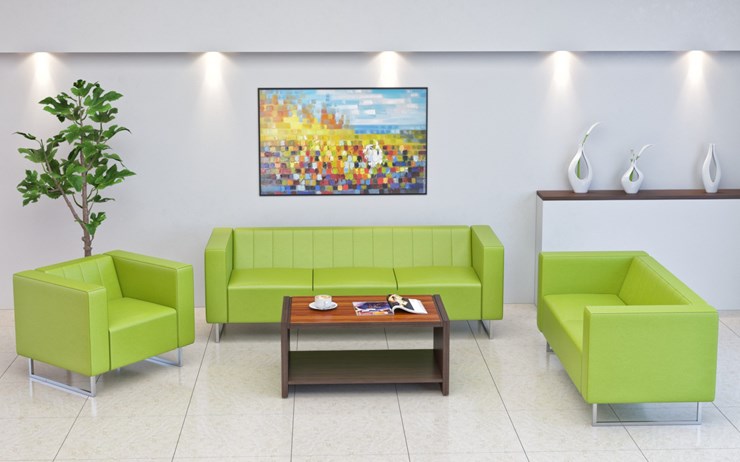 Двухместный офисный диван Вента в Брянске - изображение 1